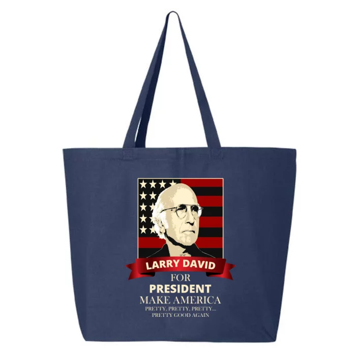 Larry David For President 25L Jumbo Tote