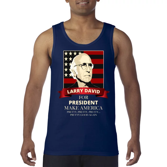 Larry David For President Tank Top