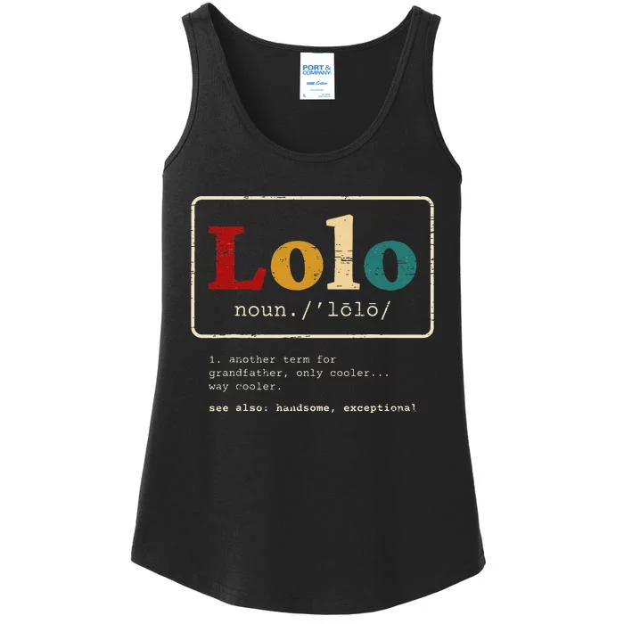 Lolo Definition Filipino Grandpa For A Pinoy Ladies Essential Tank