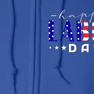 Labor Day Gift Full Zip Hoodie