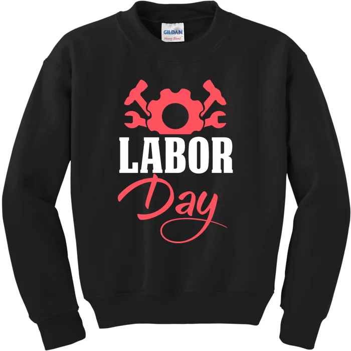 Labor Day Gift Kids Sweatshirt