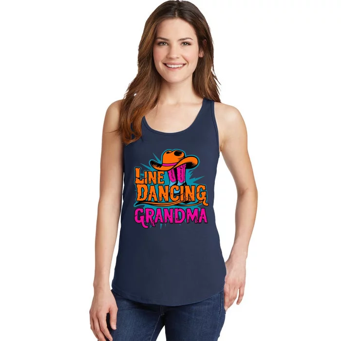 Line Dancing Grandma Fun And Sassy Ladies Essential Tank