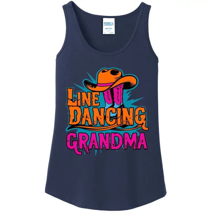 Line Dancing Grandma Fun And Sassy Ladies Essential Tank