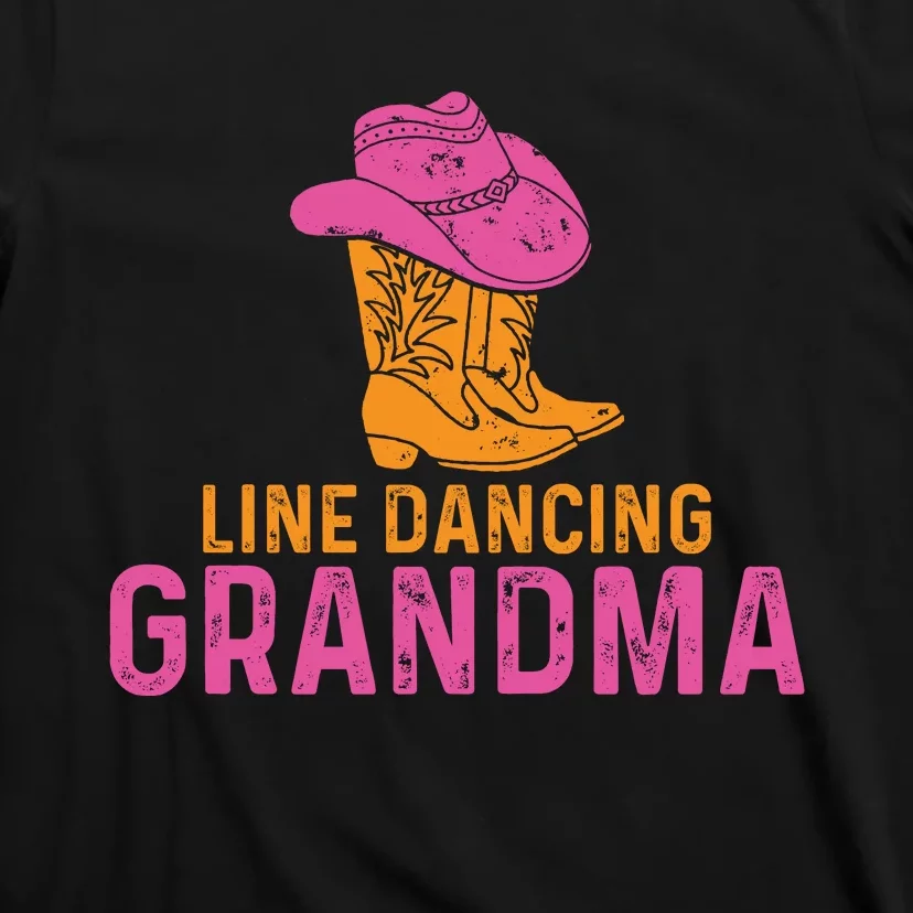 Line Dancing Grandma T T-Shirt