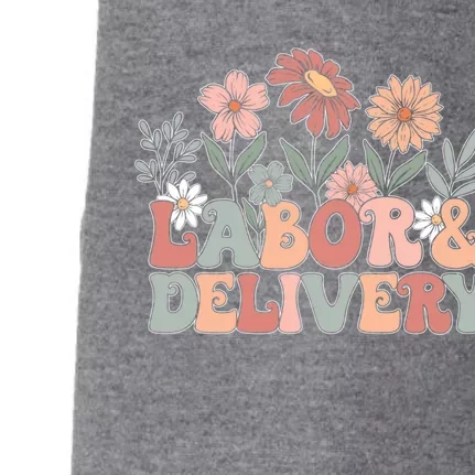 Labor Delivery Gift Doggie 3-End Fleece Hoodie