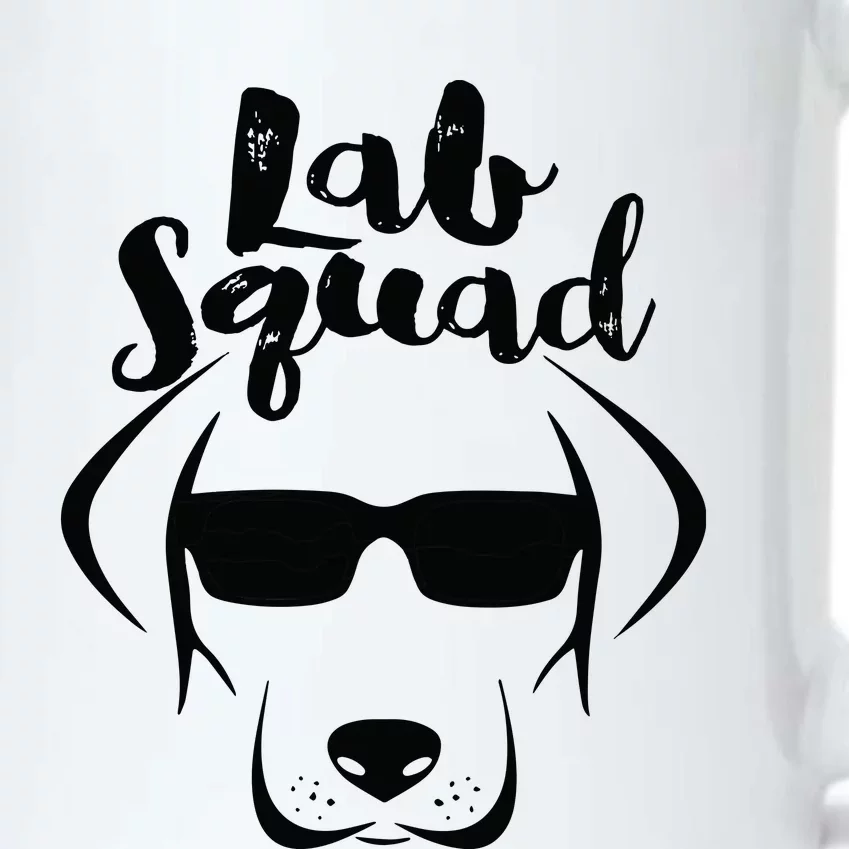 LABRADOR DOG GIFT Black Lab Yellow Lab Squad Love Design Black Color Changing Mug