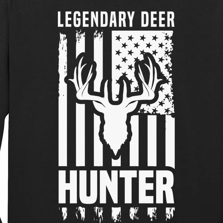 Legendary Deer Hunter Hunting Apparel Graphic Tall Long Sleeve T-Shirt