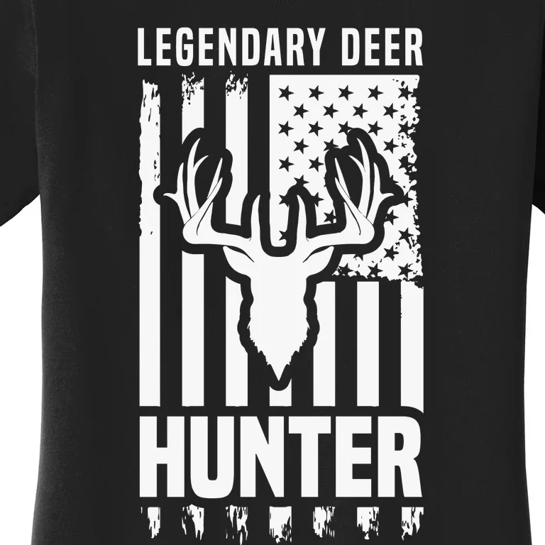 Legendary Deer Hunter Hunting Apparel Graphic Women's T-Shirt