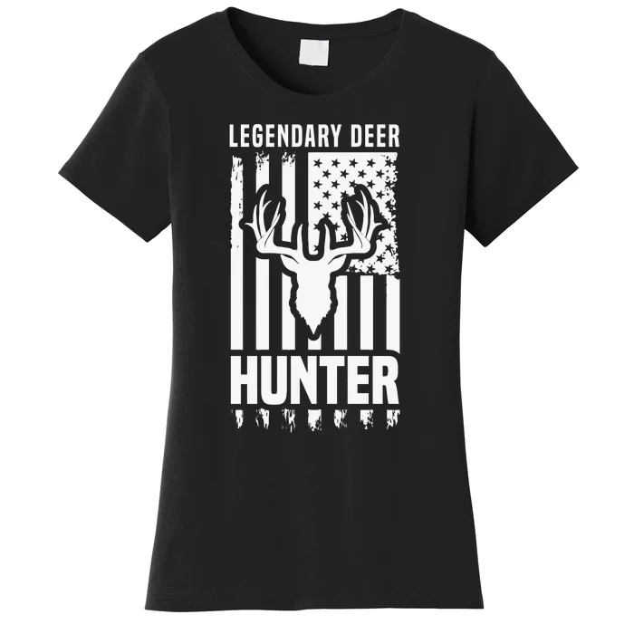 Legendary Deer Hunter Hunting Apparel Graphic Women's T-Shirt