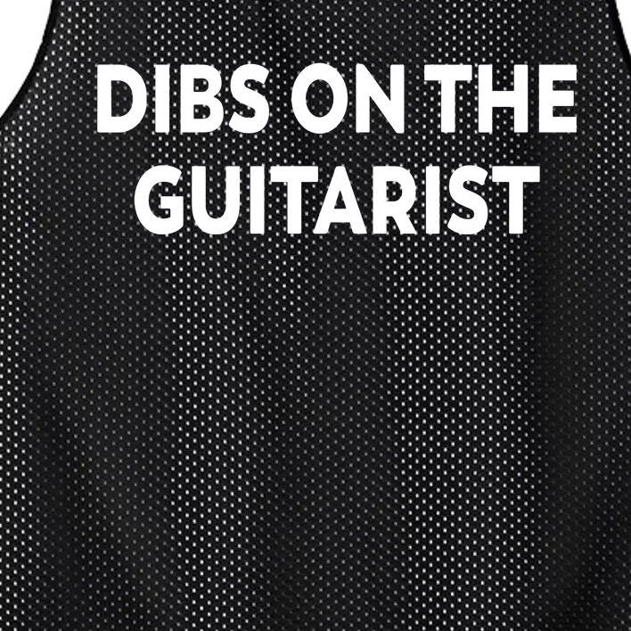 Limited Doll Hearted Dibs On The Guitarist Mesh Reversible Basketball Jersey Tank