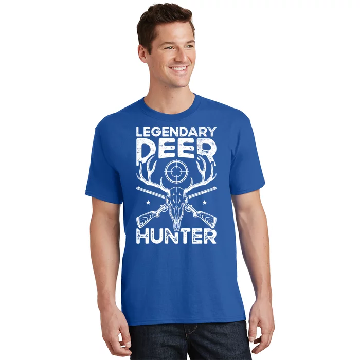 Legendary Deer Hunter Dad Buck Funny Deer Hunting Gift T-Shirt