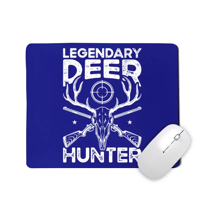 Legendary Deer Hunter Dad Buck Funny Deer Hunting Gift Mousepad