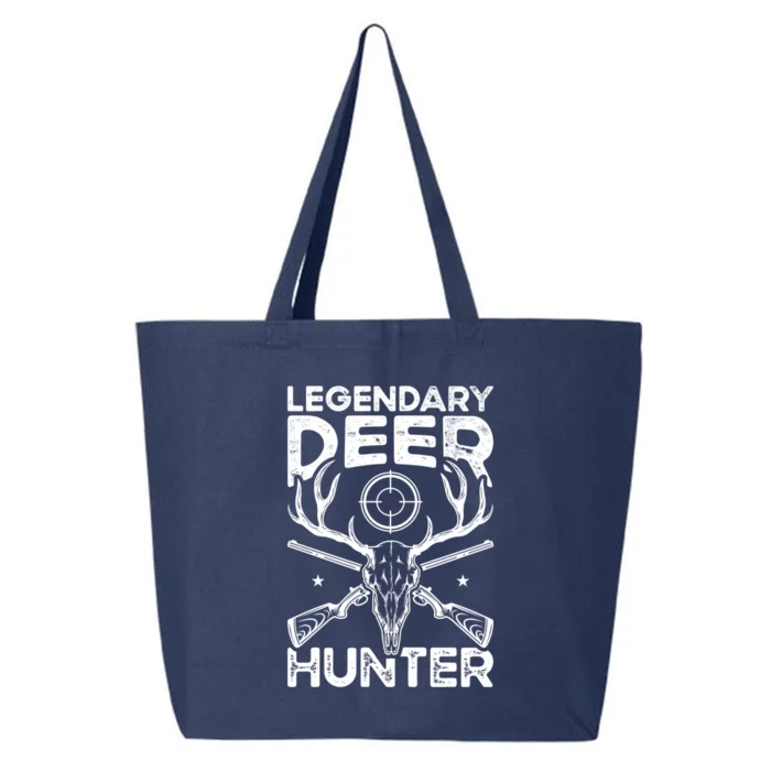 Legendary Deer Hunter Dad Buck Funny Deer Hunting Gift 25L Jumbo Tote