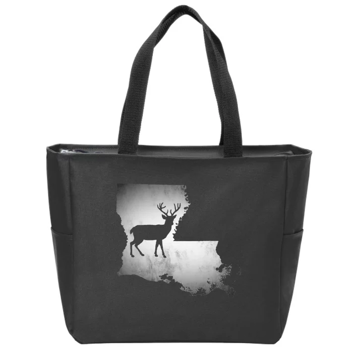 Louisiana Deer Hunting Zip Tote Bag