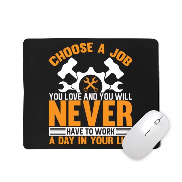 Labor Day Inspirational Quote Mousepad