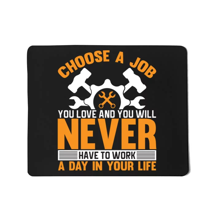 Labor Day Inspirational Quote Mousepad