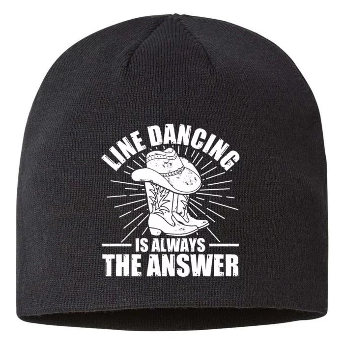 Line Dancing Is Always The Answer 8 1/2in Sustainable Knit Beanie