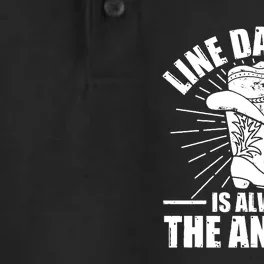 Line Dancing Is Always The Answer Dry Zone Grid Performance Polo