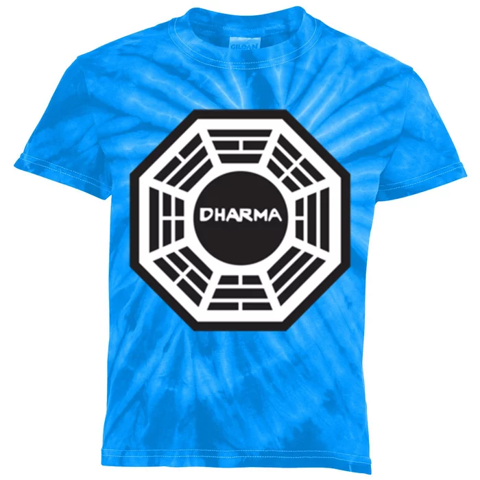 Lost Dharma Initiative Gift Kids Tie-Dye T-Shirt