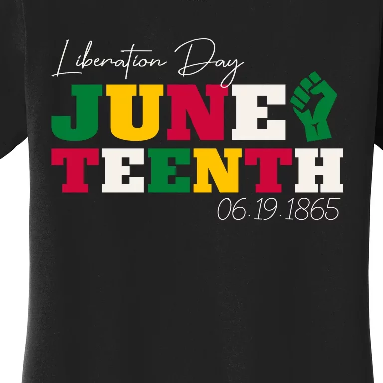 Liberation Day Juneteenth Commemoration Women's T-Shirt