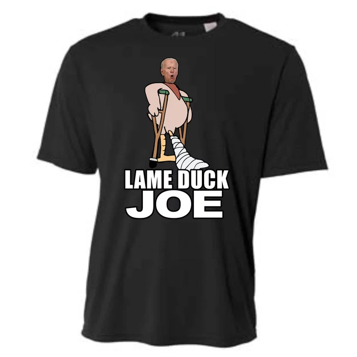 Lame Duck Joe Biden Funny Cooling Performance Crew T-Shirt