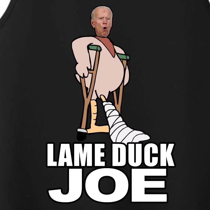 Lame Duck Joe Biden Funny Performance Tank