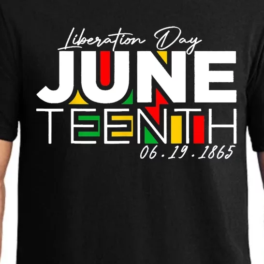 Liberation Day Juneteenth 6 19 1985 Pajama Set