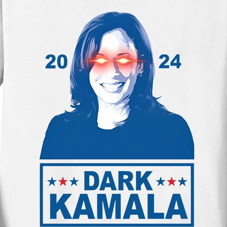 Limited Dark Kamala 2024 Kids Long Sleeve Shirt