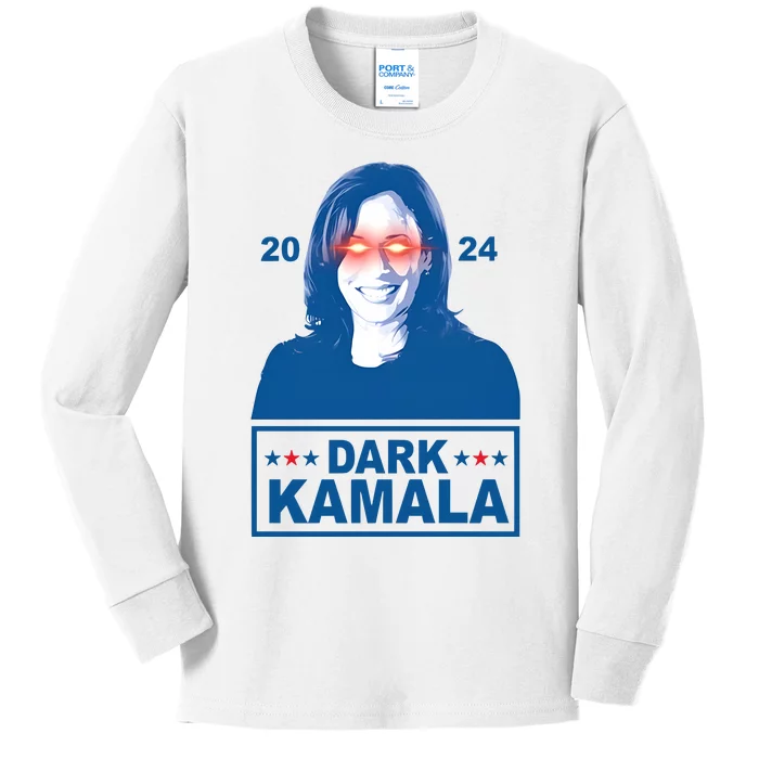 Limited Dark Kamala 2024 Kids Long Sleeve Shirt