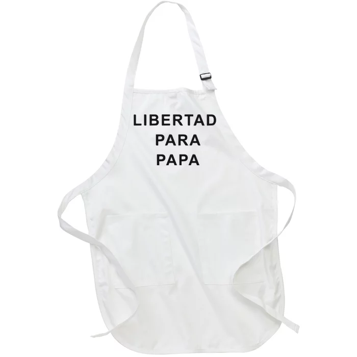 Luis Diaz Libertad Para Papa Full-Length Apron With Pocket