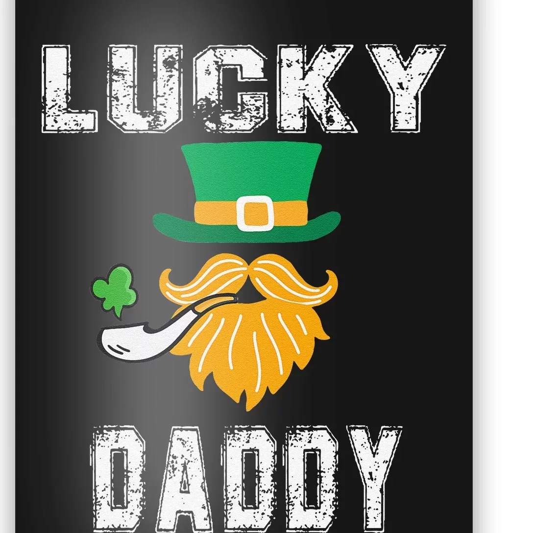 Lucky Daddy Leprechaun Saint Patrick's Day Gift Poster