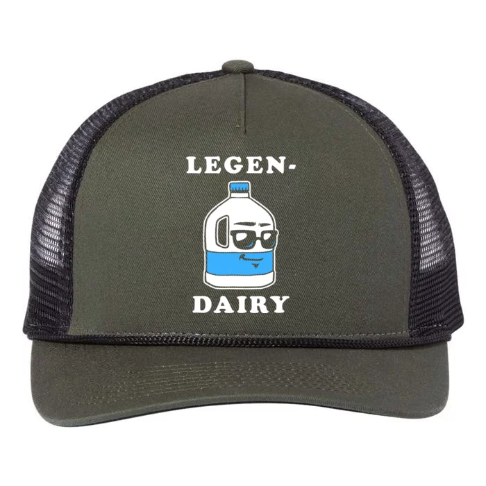 Legen Dairy Retro Rope Trucker Hat Cap