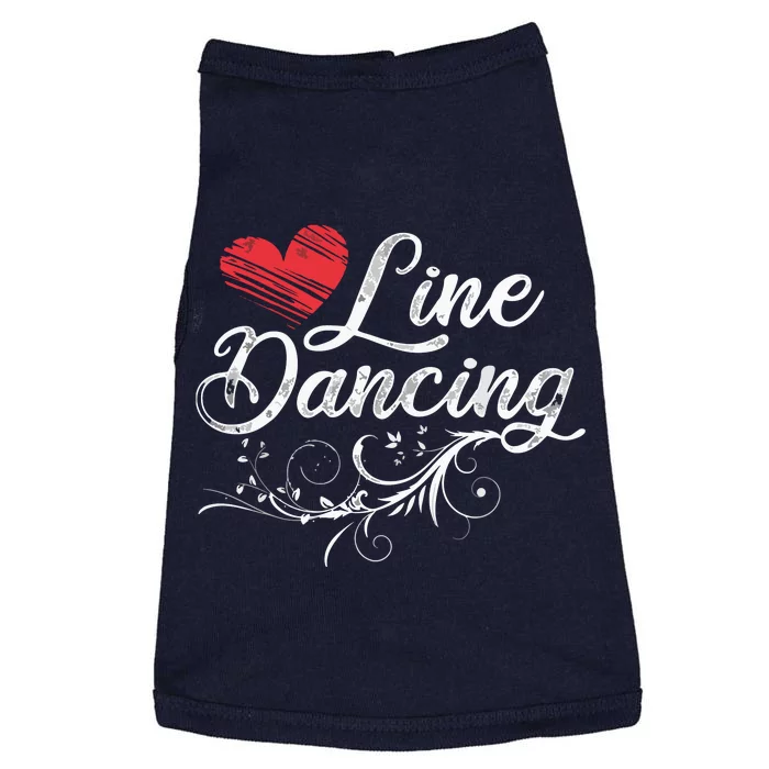 Line Dancing Line Dance Doggie Tank