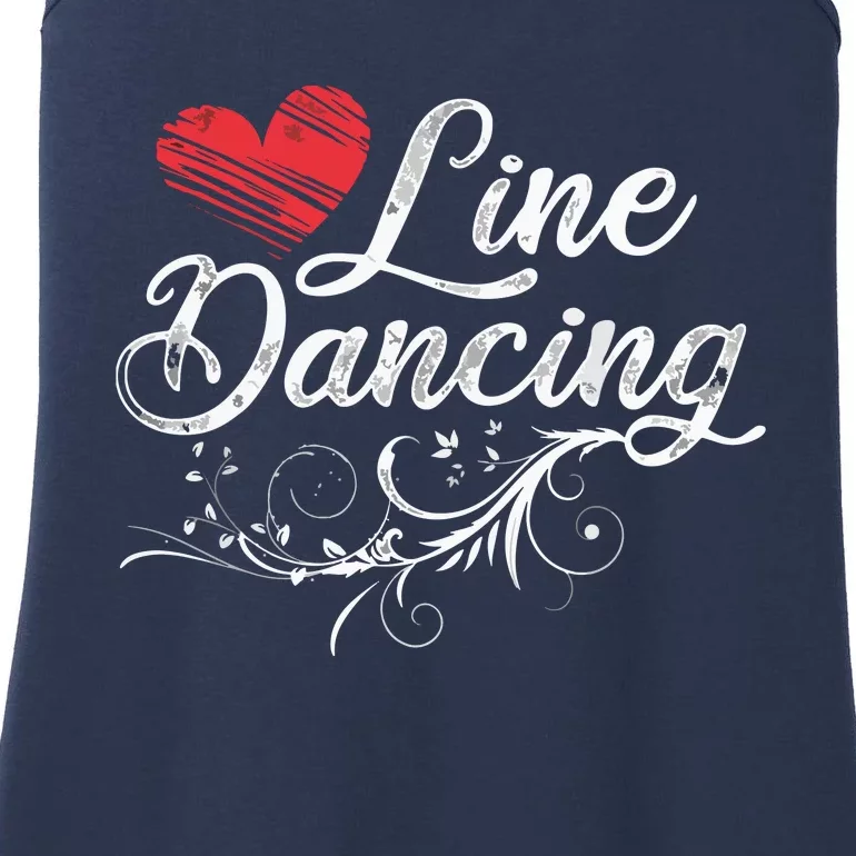 Line Dancing Line Dance Ladies Essential Tank