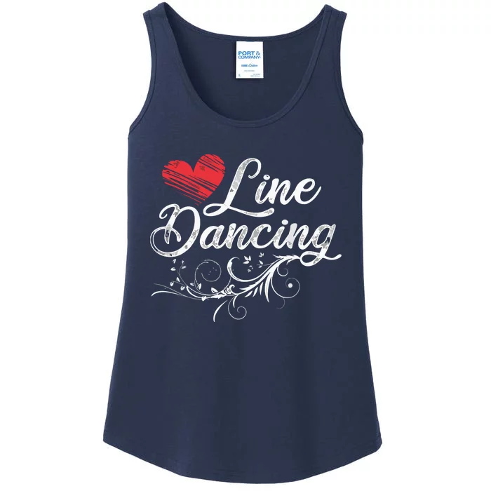 Line Dancing Line Dance Ladies Essential Tank