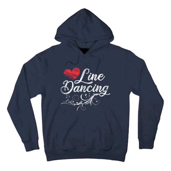 Line Dancing Line Dance Tall Hoodie