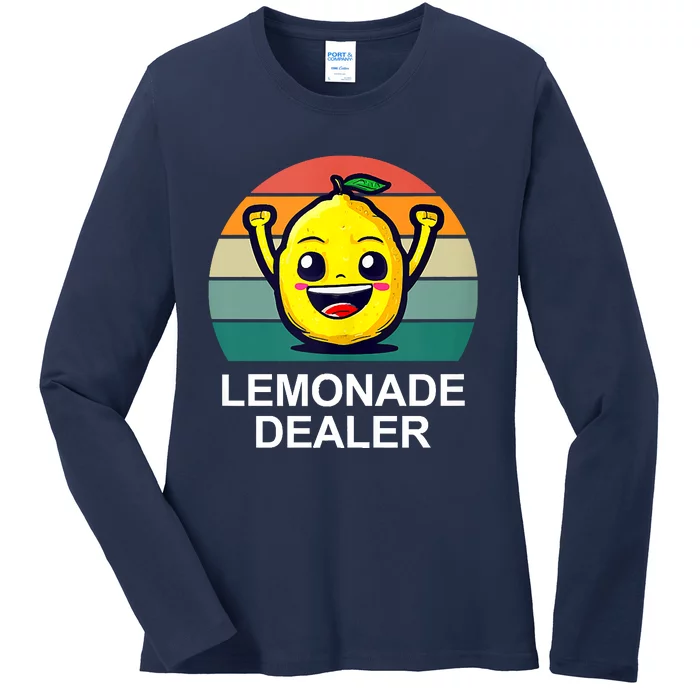 Lemonade Dealer Ladies Long Sleeve Shirt