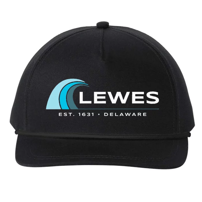 Lewes Delaware Snapback Five-Panel Rope Hat