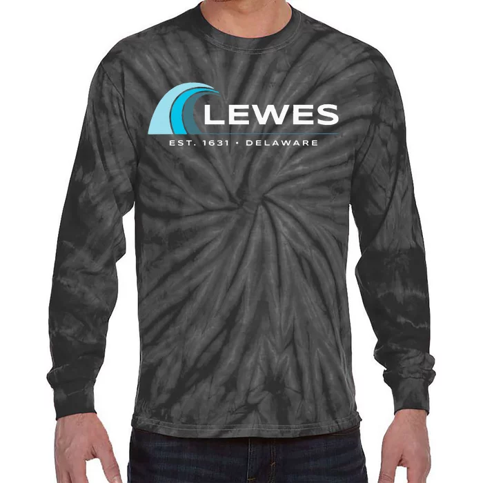 Lewes Delaware Tie-Dye Long Sleeve Shirt