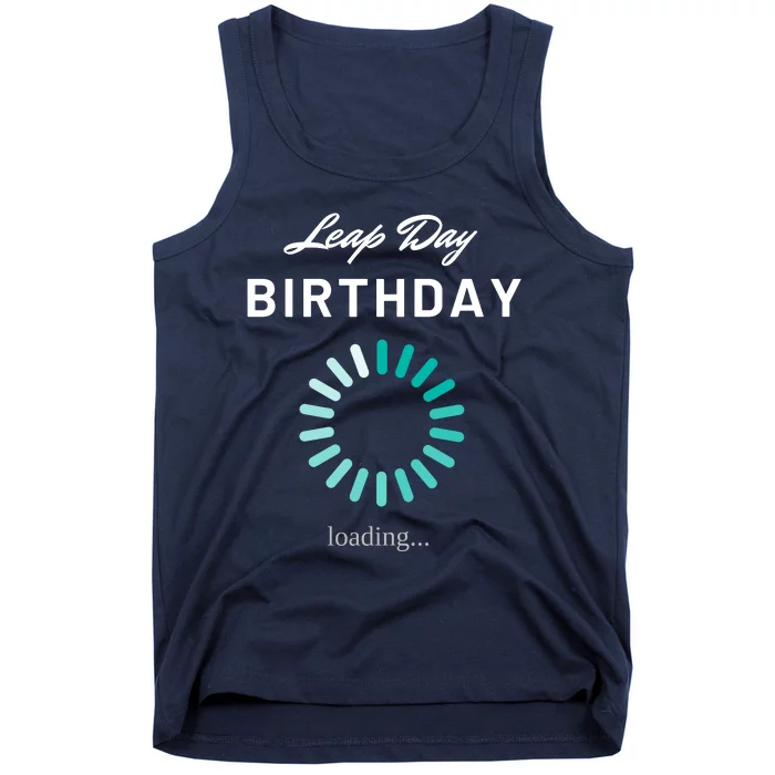 Leap Day Loading Birthday Tank Top