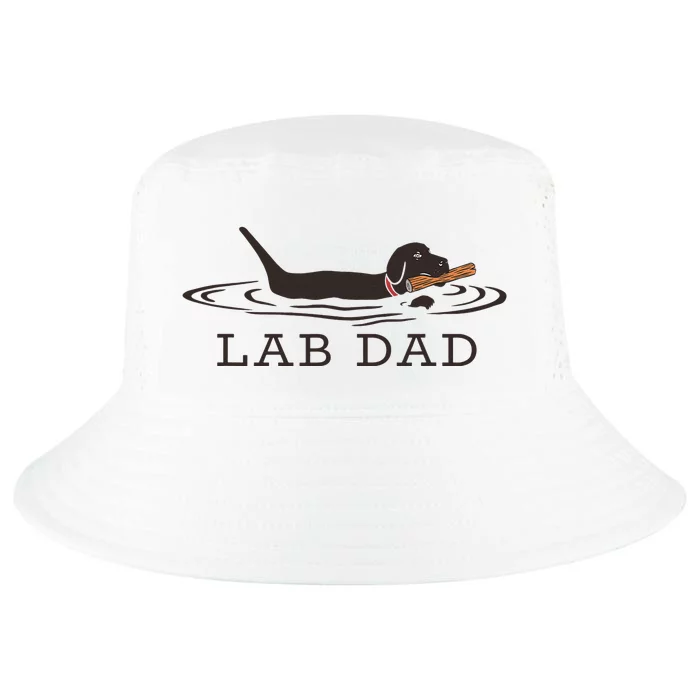 Lab Dad Labrador Retriever Dog Owner Cool Comfort Performance Bucket Hat