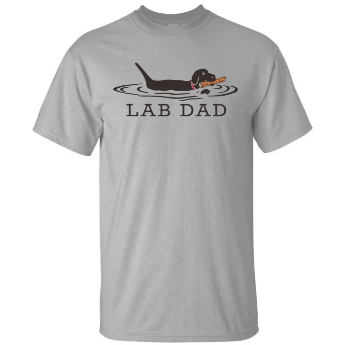 Lab Dad Labrador Retriever Dog Owner Tall T-Shirt