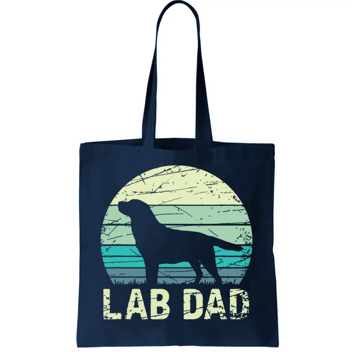 Lab Dad Labrador Tote Bag