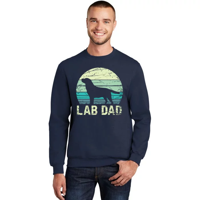 Lab Dad Labrador Tall Sweatshirt