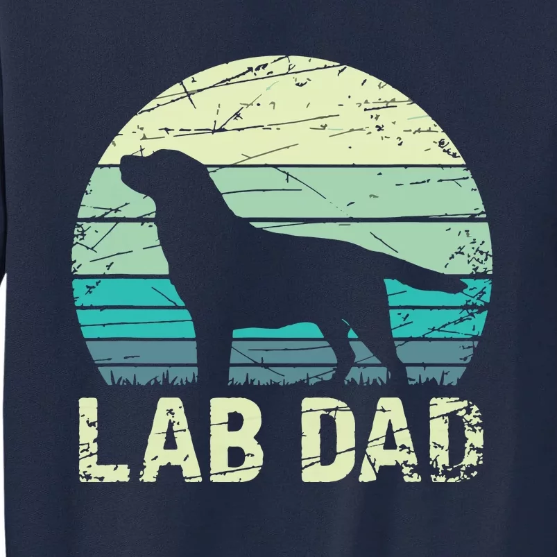 Lab Dad Labrador Tall Sweatshirt