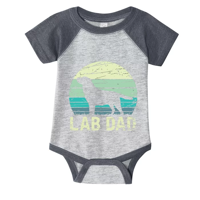 Lab Dad Labrador Infant Baby Jersey Bodysuit