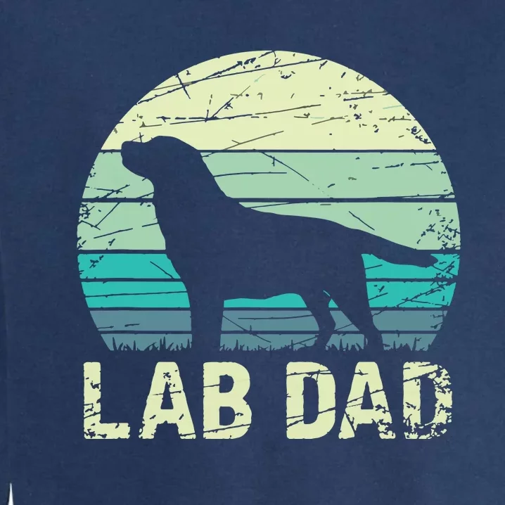 Lab Dad Labrador Garment-Dyed Sweatshirt