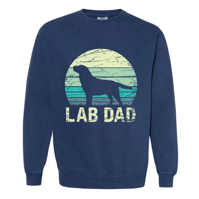 Lab Dad Labrador Garment-Dyed Sweatshirt