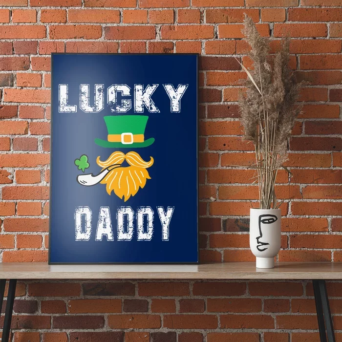 Lucky Daddy Leprechaun Saint Patrick's Day Gift Poster