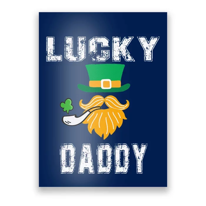 Lucky Daddy Leprechaun Saint Patrick's Day Gift Poster